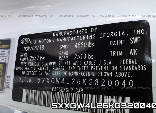 5XXGW4L26KG320040 фото 10