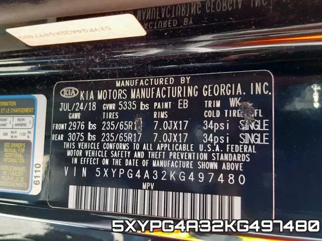 5XYPG4A32KG497480 фото 2
