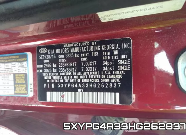 5XYPG4A33HG262837 фото 10
