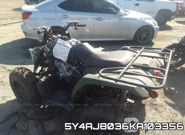 5Y4AJ8036KA103356 фото 3