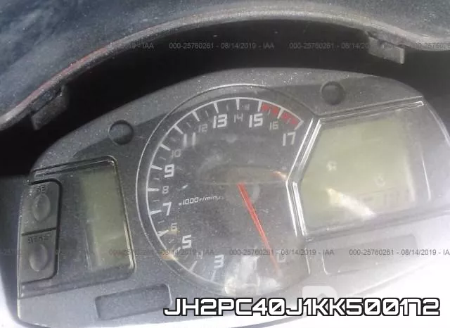 JH2PC40J1KK500172 фото 8