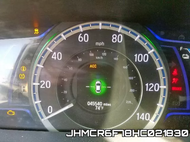 JHMCR6F78HC021830 фото 9