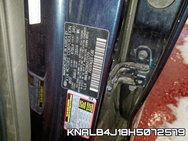KNALB4J18H5072579 фото 2