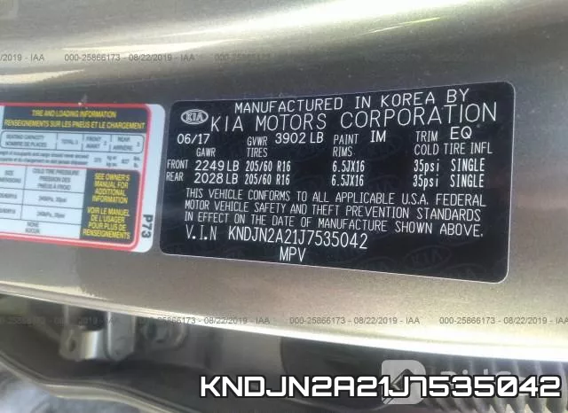 KNDJN2A21J7535042 фото 10