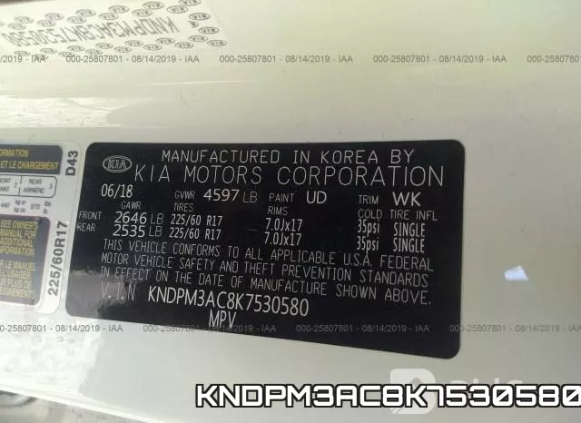 KNDPM3AC8K7530580 фото 9