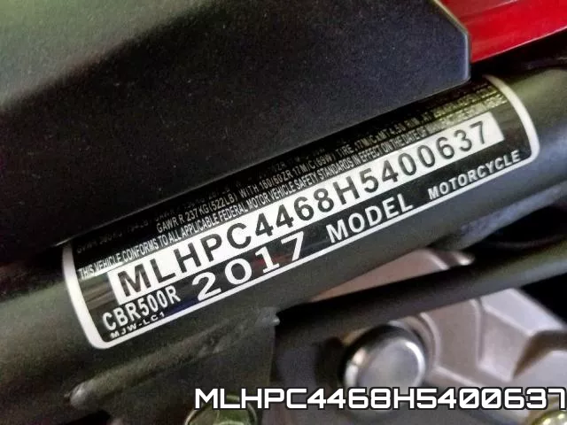 MLHPC4468H5400637 фото 2