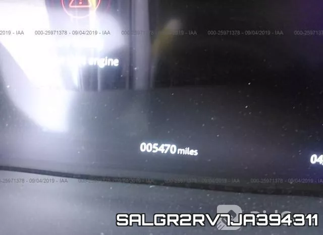 SALGR2RV7JA394311 фото 8
