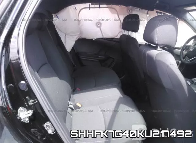 SHHFK7G40KU217492 фото 8