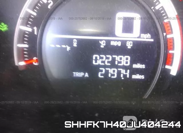 SHHFK7H40JU404244 фото 8