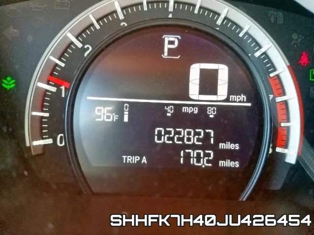 SHHFK7H40JU426454 фото 9