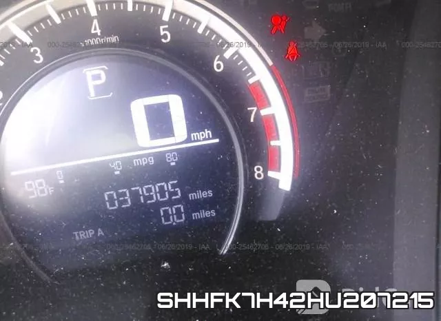 SHHFK7H42HU207215 фото 8