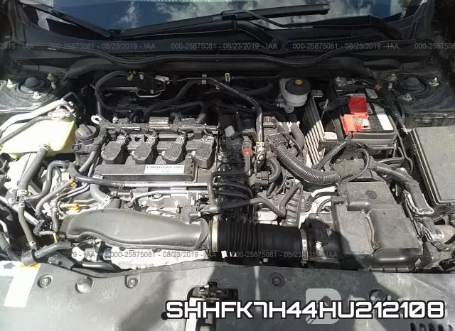 SHHFK7H44HU212108 фото 2