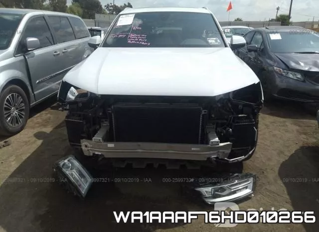 WA1AAAF76HD010266 фото 7