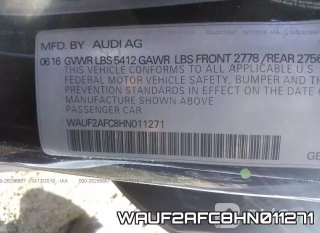 WAUF2AFC8HN011271 фото 10