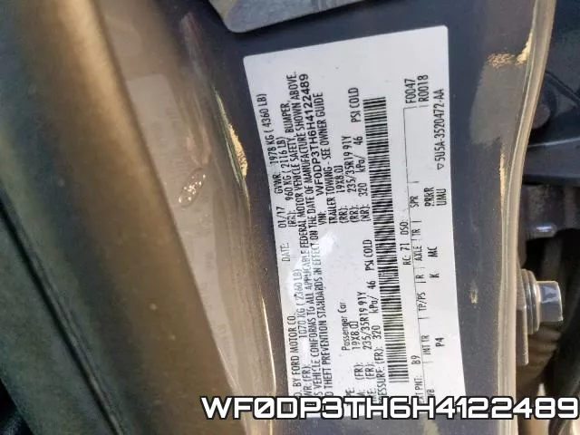 WF0DP3TH6H4122489 фото 2