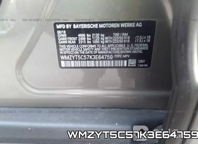 WMZYT5C57K3E64759 фото 10