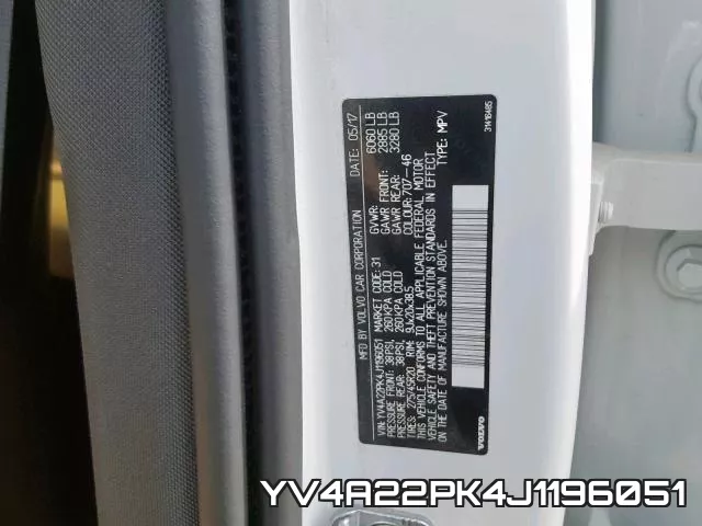YV4A22PK4J1196051 фото 2