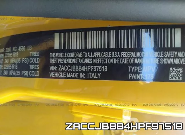 ZACCJBBB4HPF97518 фото 10