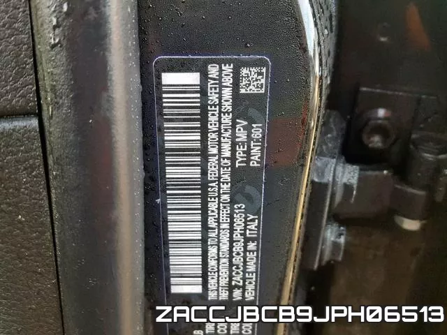ZACCJBCB9JPH06513 фото 2