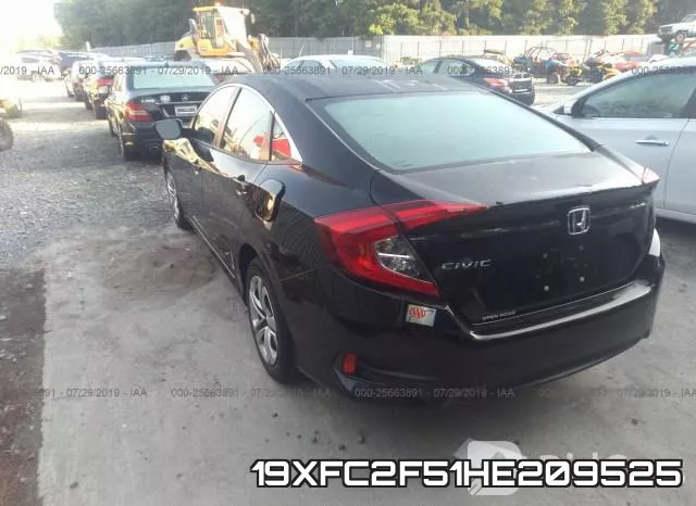 19XFC2F51HE209525 фото 4