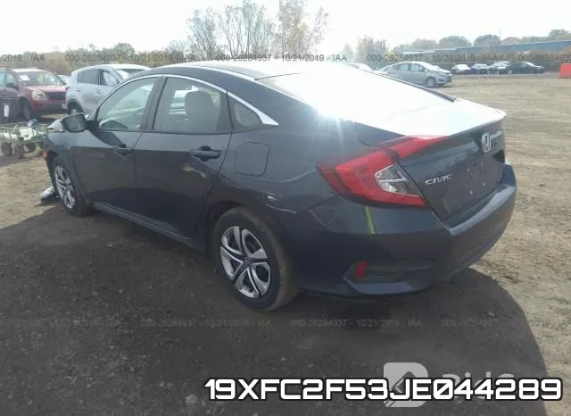 19XFC2F53JE044289 фото 4