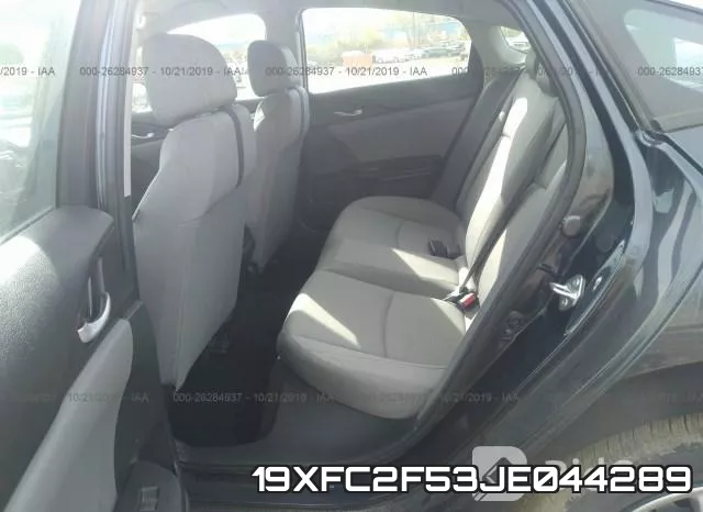 19XFC2F53JE044289 фото 8