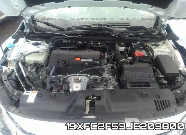 19XFC2F53JE203800 фото 2