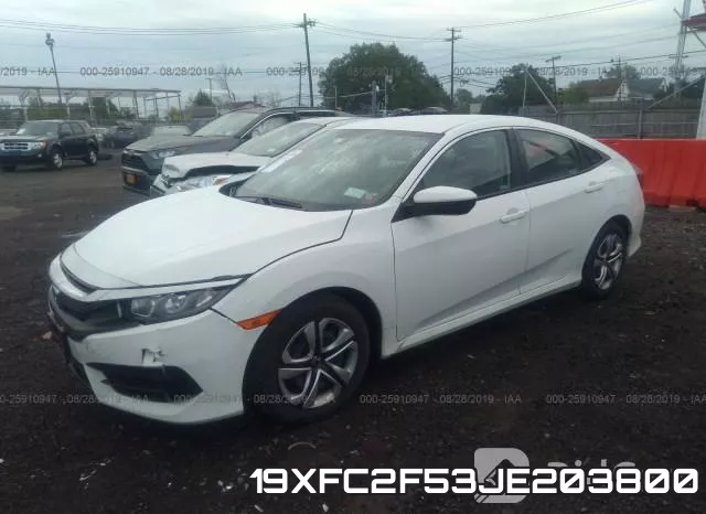 19XFC2F53JE203800 фото 3