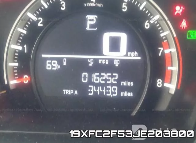 19XFC2F53JE203800 фото 8