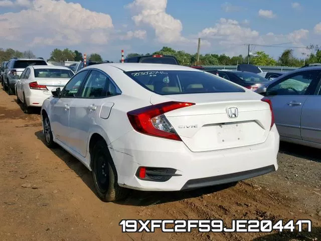 19XFC2F59JE204417 фото 4