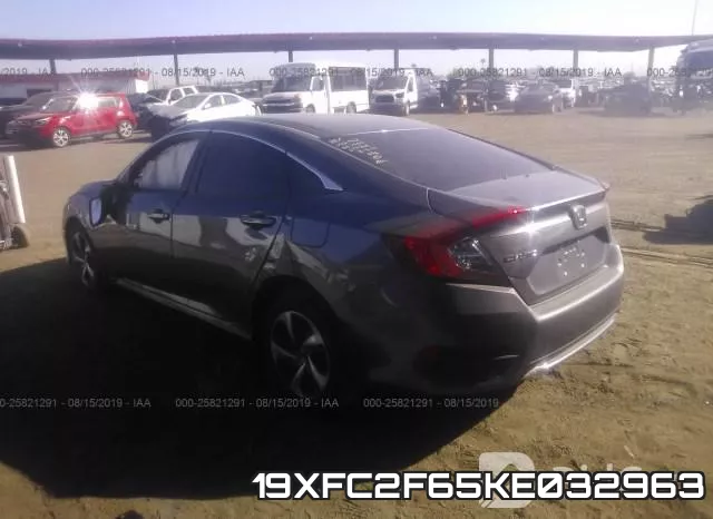 19XFC2F65KE032963 фото 4
