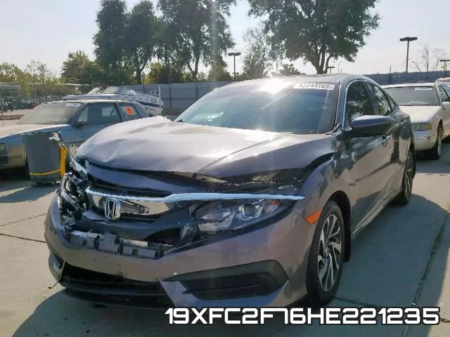 19XFC2F76HE221235 фото 3