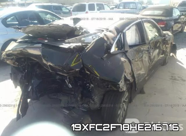 19XFC2F78HE216716 фото 5
