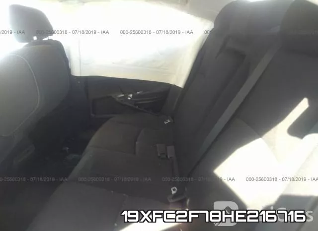 19XFC2F78HE216716 фото 9
