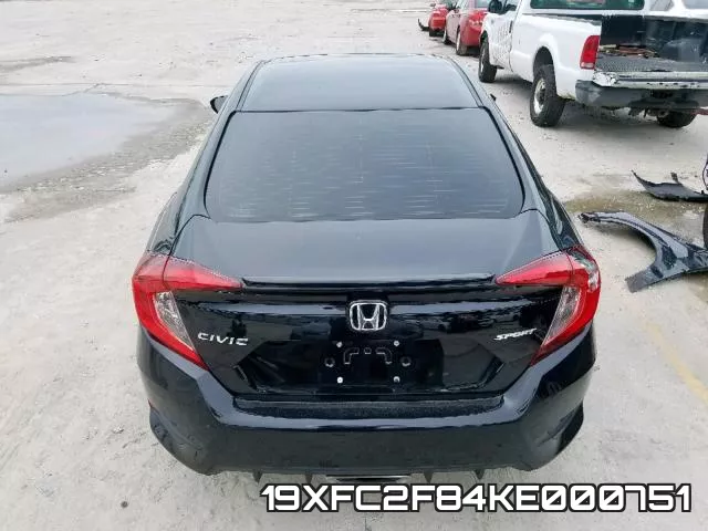 19XFC2F84KE000751 фото 10
