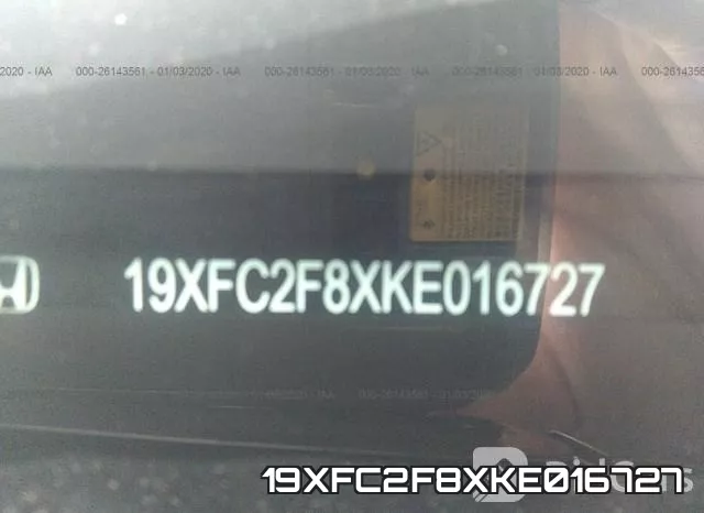19XFC2F8XKE016727 фото 10