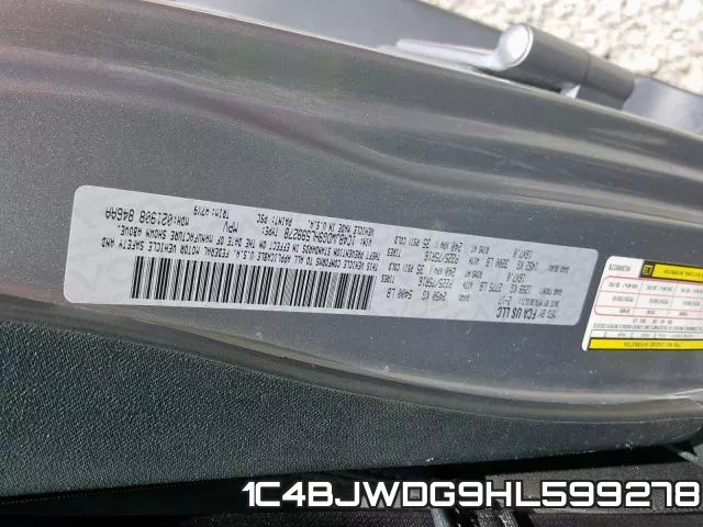 1C4BJWDG9HL599278 фото 2