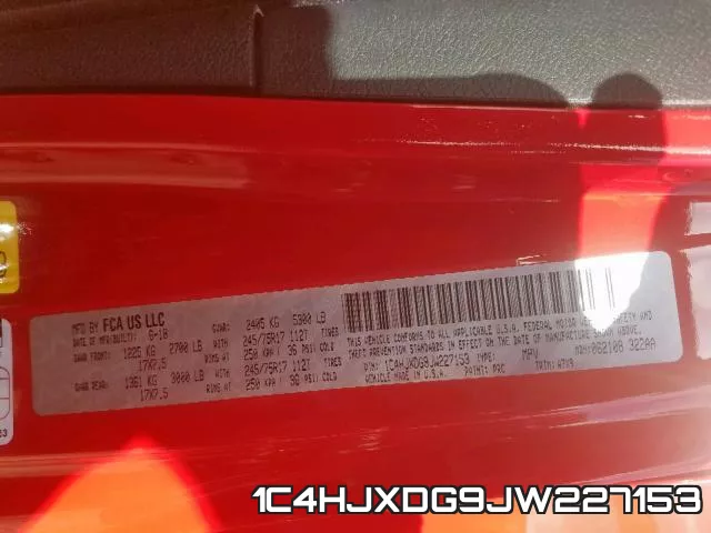 1C4HJXDG9JW227153 фото 2