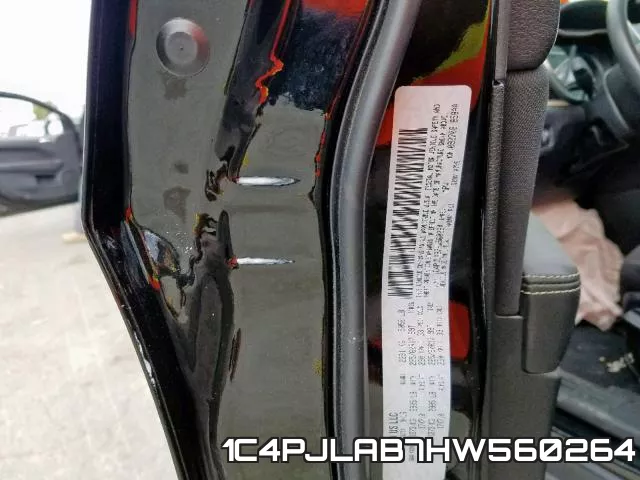 1C4PJLAB7HW560264 фото 2