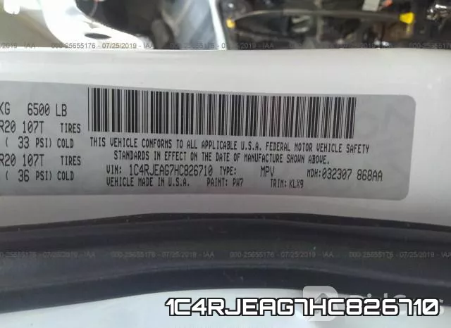 1C4RJEAG7HC826710 фото 10