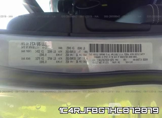 1C4RJFBG7HC872879 фото 10