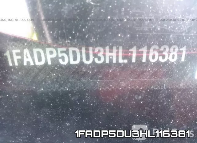 1FADP5DU3HL116381 фото 10