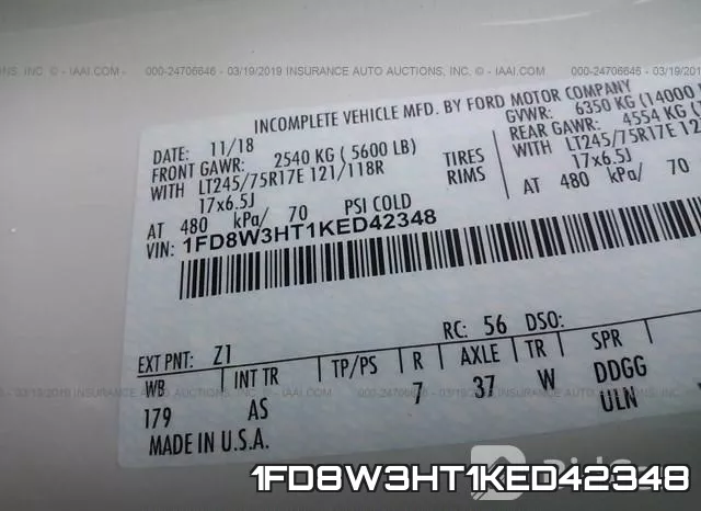 1FD8W3HT1KED42348 фото 10