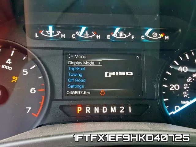 1FTFX1EF9HKD40725 фото 9