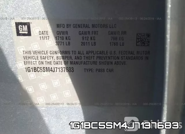 1G1BC5SM4J7137683 фото 10