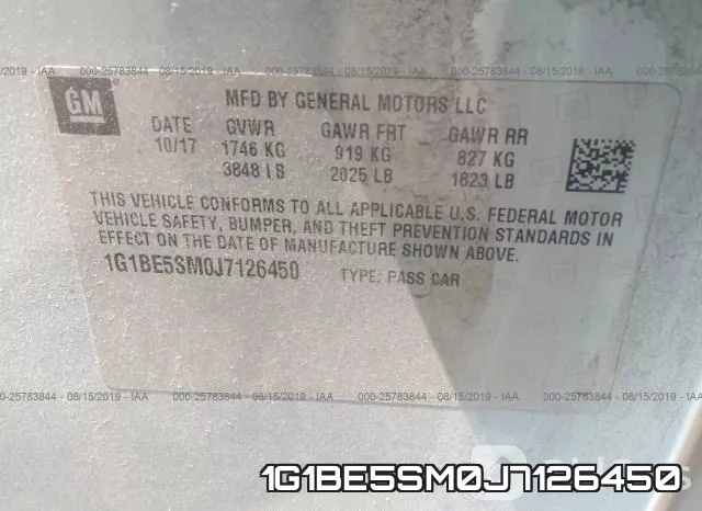 1G1BE5SM0J7126450 фото 10