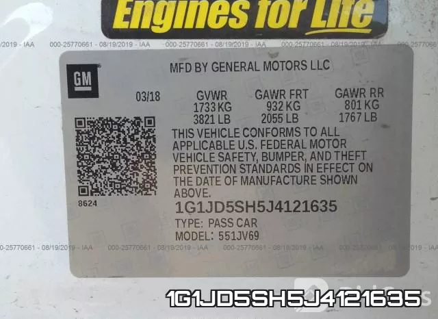 1G1JD5SH5J4121635 фото 10