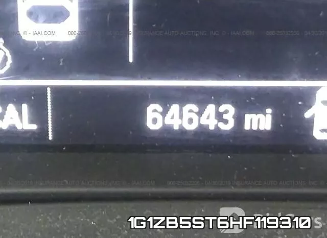 1G1ZB5ST6HF119310 фото 8