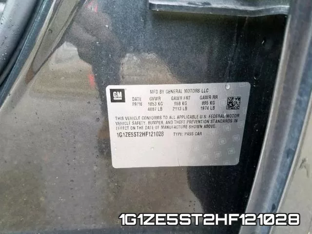 1G1ZE5ST2HF121028 фото 2