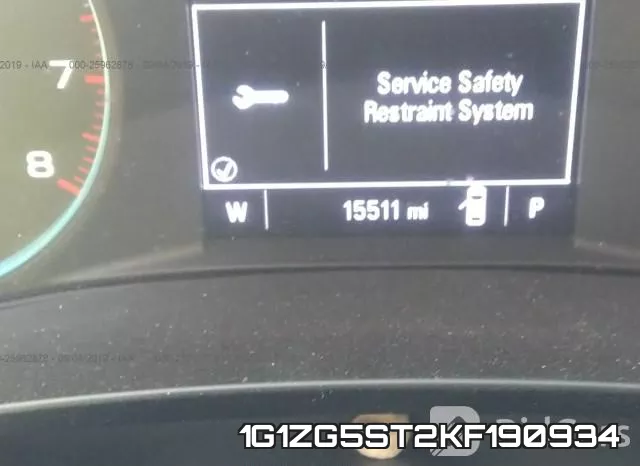 1G1ZG5ST2KF190934 фото 8